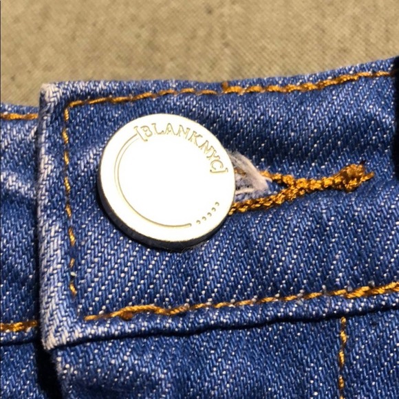 Blank NYC Friendly Skies A-Line Denim Mini Skirt - Picture 6 of 16